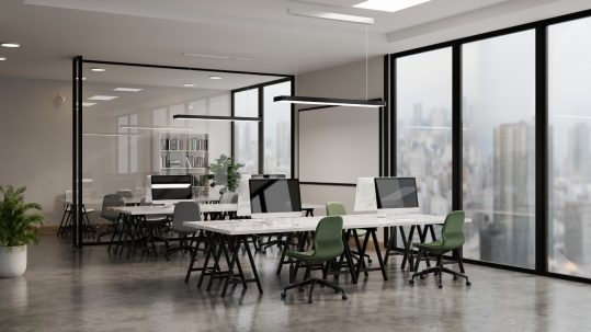 conservar zonas comunes, centros de trabajo y áreas verdes